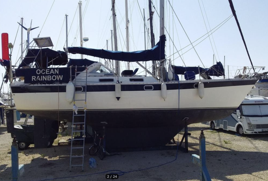 Trident Warrio 40 вид сбоку